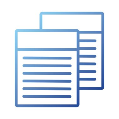 metin gradyan biçim simgesine sahip belge belgeleri