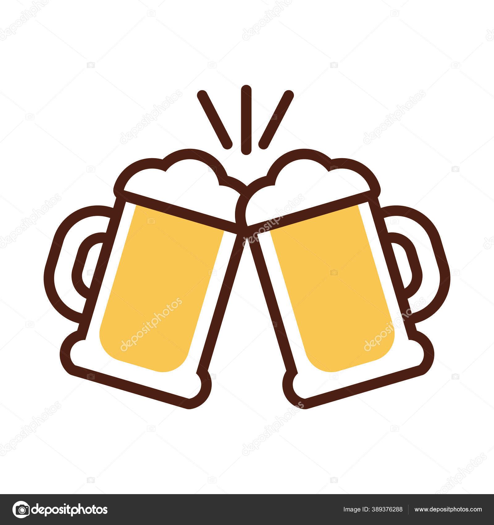 Tarros de cerveza Imágenes Vectoriales, Gráfico Vectorial de Tarros de  cerveza | Depositphotos
