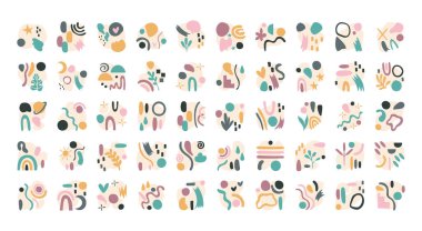 Çağdaş sanat eserlerinin demeti simgeleri