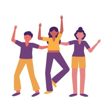 Kadın ve erkek vektör tasarımı