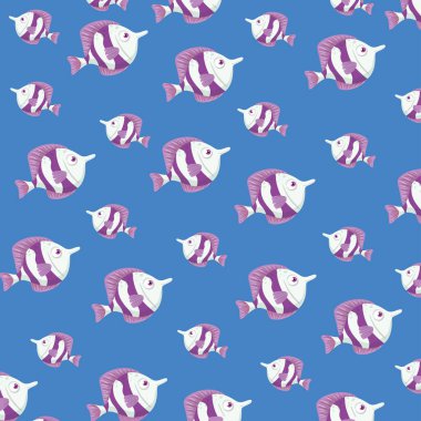 arka plan, deniz altı yaşamı, tatlı balıklar, mor ve beyaz renkler