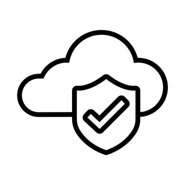 Kalkan satır biçimi simgesi ile bulut hesaplaması