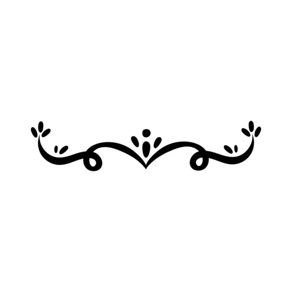 Marco de borde elegante con hojas decoración silueta icono de estilo — Vector de stock