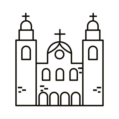 Candelaria Kilisesi Brezilya anıtı tarzı simge