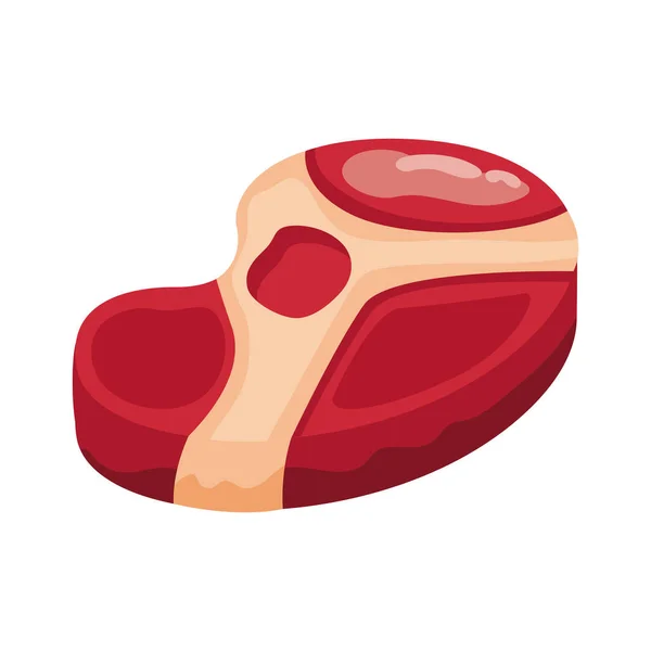 Carne corte icono de estilo detallado — Vector de stock