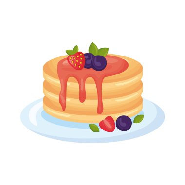 Meyve şurubu içeren gözlemeler ayrıntılı biçim simgesi