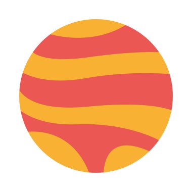 gezegen evreni eğitim ikonu izole