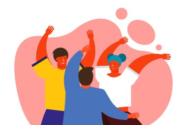 Gençlerle dostluk günü kutlaması