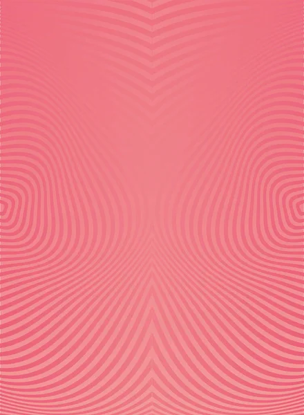 Hullámok és formák rózsaszín szín háttér — Stock Vector