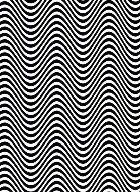 tek renkli dalgalar ve arkaplan oluşturur