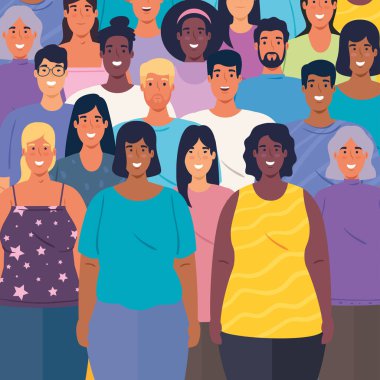 Çok ırklı bir insan grubu