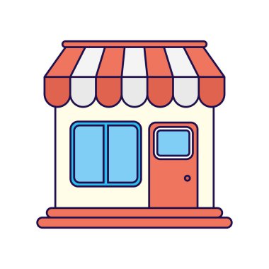 depolama ön cephesi izole edilmiş simgesi