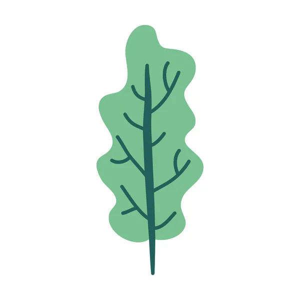 Arbre plante écologie nature icône — Image vectorielle