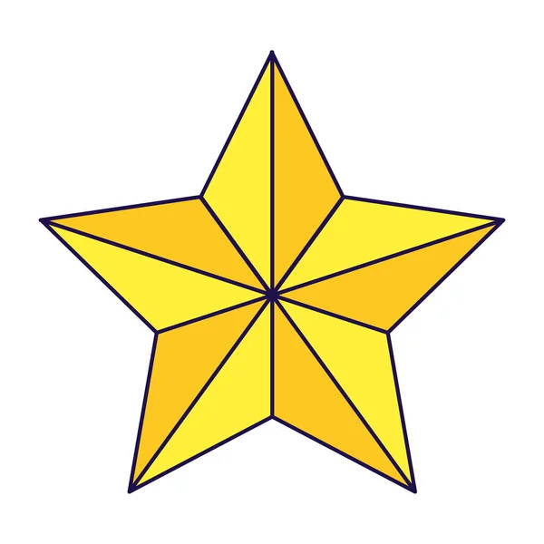 Hvězda prémie kvalita izolované ikony — Stockový vektor