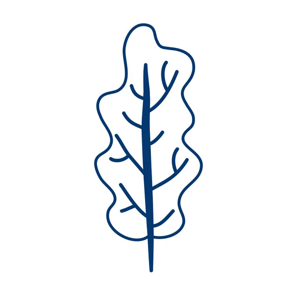 Träd växtekologi natur ikon — Stock vektor