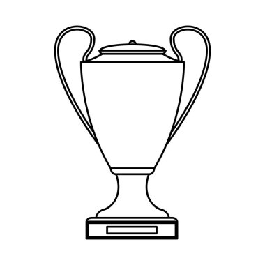 kupa ödülü izole edilmiş simge