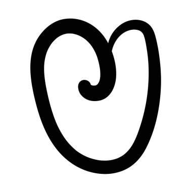 kalp çizimi sanat silueti biçimi