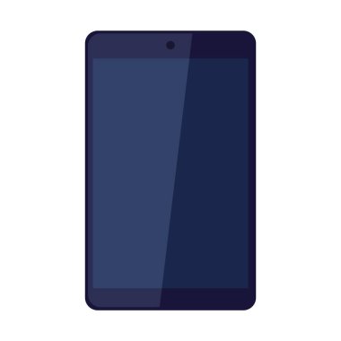 beyaz arkaplanda tablet aygıtı teknolojisi