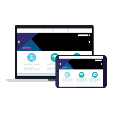 taşınabilir ve tablet aygıtlarında model ve konsept web sitesi geliştirme