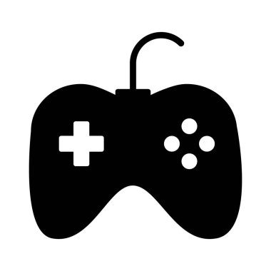 Video oyunu denetimi siluet biçimi simgesi