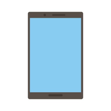 akıllı telefon aygıtı elektronik biçimli düz simge
