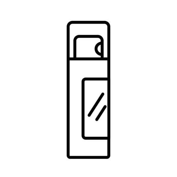 Línea de productos botella salpicadura estilo — Vector de stock