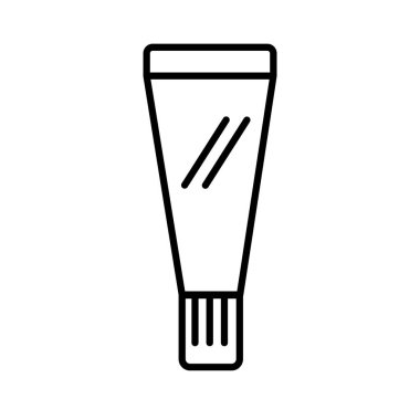 Makyaj kremi ürün çizgisi biçimi simgesi