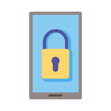 asma kilit biçimli akıllı telefon aygıtı