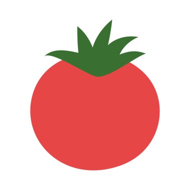 Beyaz arka planda taze domates.