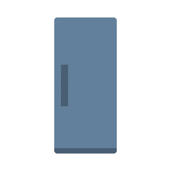 Hűtőszekrény ikon, fehér háttérrel — Stock Vector