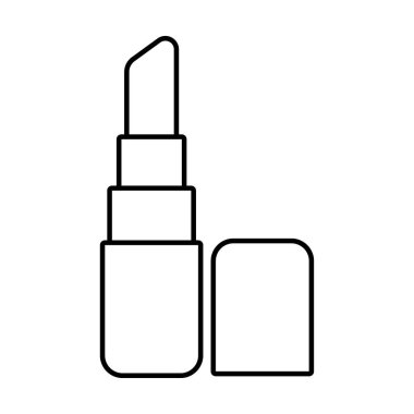 ruj makyaj çizgisi biçimi simgesi