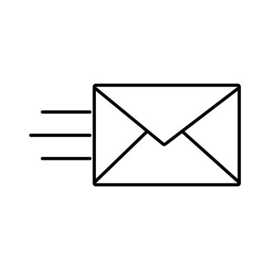 zarf posta satırı biçimi simgesi