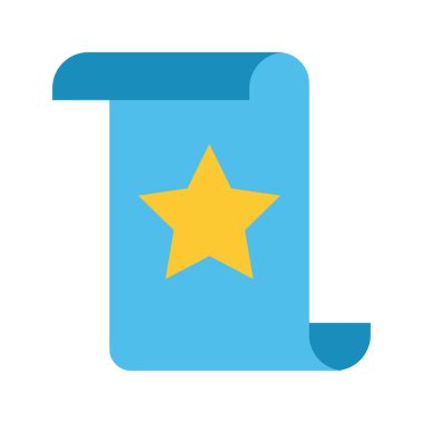 Yıldız belge satırı ve biçim simgesine sahip yama