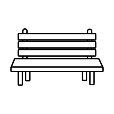 park sandalyesi tarzı simge