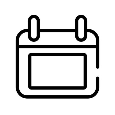 Kare satır biçim simgesiyle takvim anımsatıcı