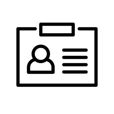 kimlik satırı biçimi simgesi