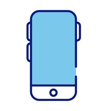 akıllı telefon aygıt satırı ve biçim simgesi doldur