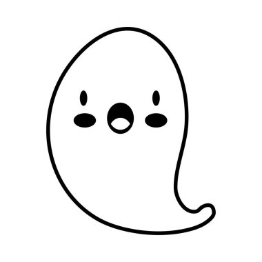 Cadılar Bayramı hayalet tarzı satır simgesi