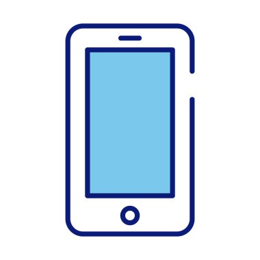 akıllı telefon aygıt satırı ve biçim simgesi doldur