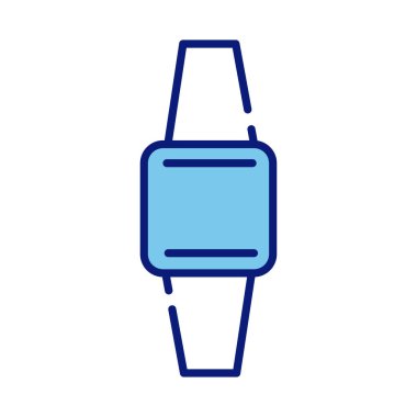 smartwatch aygıt biçimi satırı ve doldurma simgesi