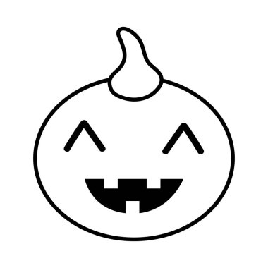 Cadılar bayramı kabak surat tarzı