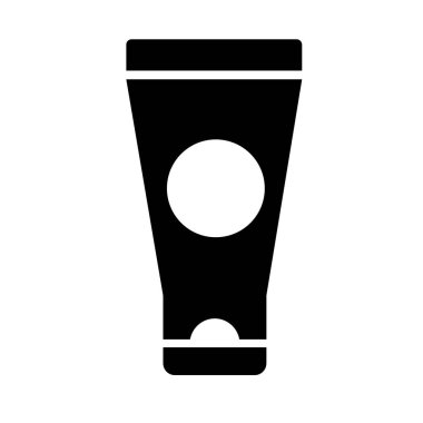 makyaj kremi tüp ürün siluet biçimi