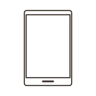 akıllı telefon elektronik aygıt satır biçimi simgesi