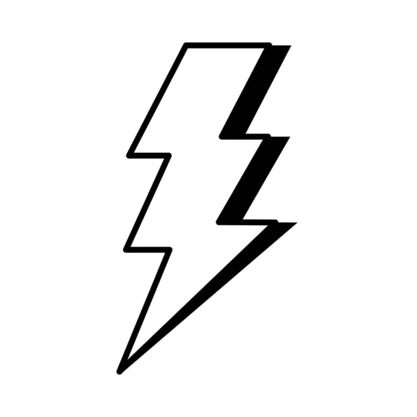 Power ray pop art line style — Stockový vektor