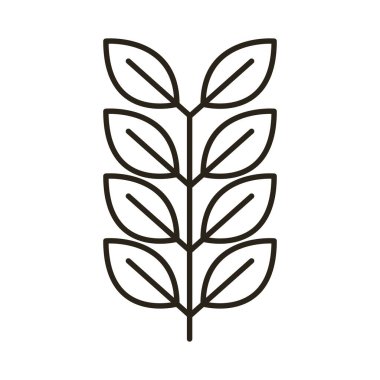 Arpa dalı oktoberfest satır simgesi