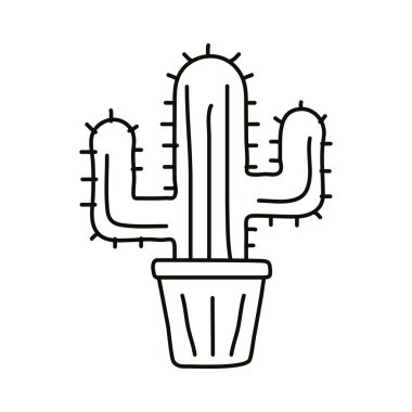 Kaktüs Meksika bitkisi tarzı