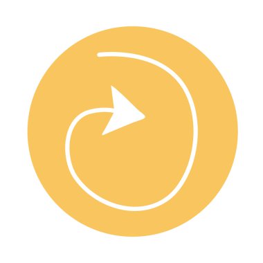 ok ince yönü blok biçim simgesini yeniden yükle