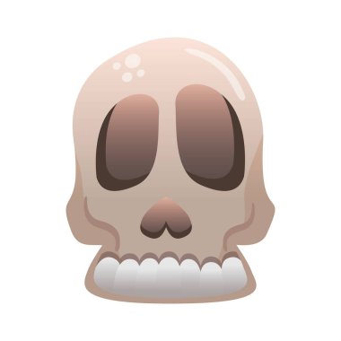 Cadılar bayramı kafa kafatası ayrışma biçimi simgesi