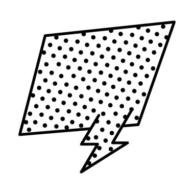 konuşma kabarcığı ifade yeşil pop sanat tarzı