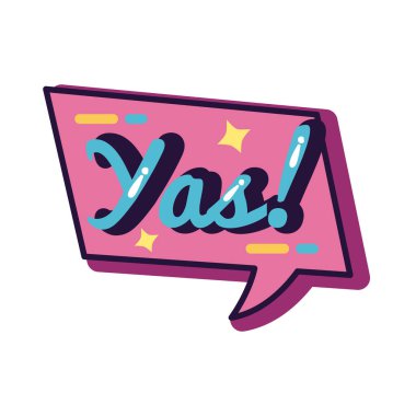 argo kelime satırı ve doldurma biçimi ile konuşma kabarcığı